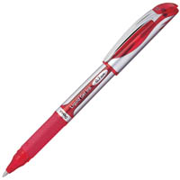 pentel bl57 energel gel ink pen 0.7mm red box 12