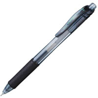 pentel bln104 energel retractable gel ink pen 0.4mm black box 12