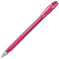 pentel bx487 ifeel-it ballpoint pen 0.7mm pink box 12
