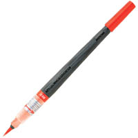 pentel gfl arts colour brush pen red