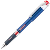 pentel k230 hybrid gel grip dx gel ink pen 1.0mm red box 12