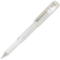 pentel k230 hybrid gel grip dx gel ink pen 1.0mm white box 12