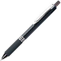 pentel k497 oh! retractable gel rollerball pen 0.7mm black