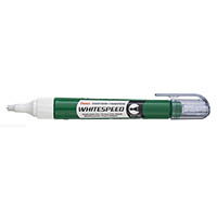 pentel whitespeed correction pen broad point 7ml green