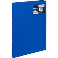 marbig professional flexibinder insert ring binder 2r 20mm a4 royal blue