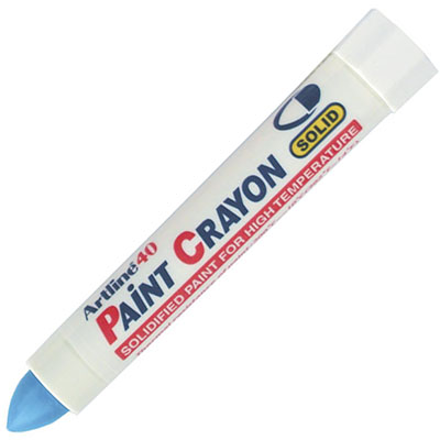 Image for ARTLINE 40 PERMANENT PAINT CRAYON BLUE from Olympia Office Products
