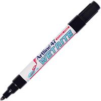 artline 47 wetrite permanent marker 1.5mm bullet black