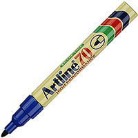 artline 70 permanent marker bullet 1.5mm blue