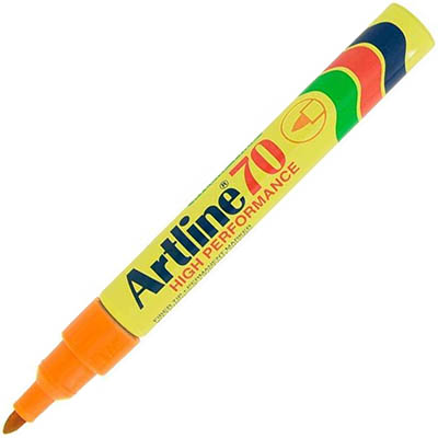 Image for ARTLINE 70 PERMANENT MARKER BULLET 1.5MM YELLOW from BusinessWorld Computer & Stationery Warehouse