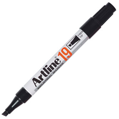 Image for ARTLINE 19 INDUSTRIAL PERMANENT MARKER CHISEL 5MM BLACK from Challenge Office Supplies