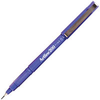 artline 200 fineliner pen 0.4mm purple
