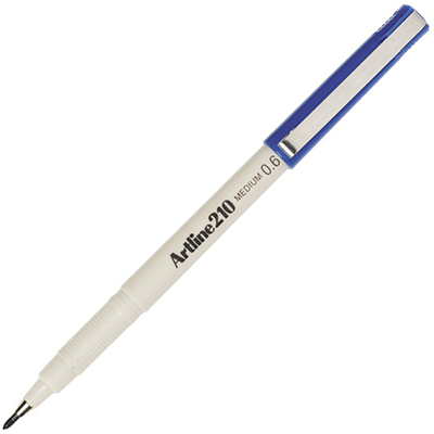 Image for ARTLINE 210 FINELINER PEN 0.6MM BLUE from That Office Place PICTON
