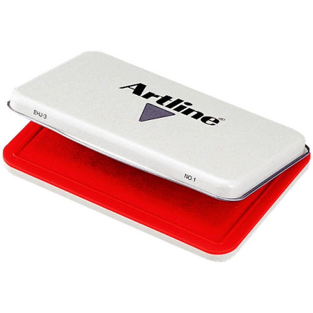 Image for ARTLINE EHJ-3 STAMP PAD 67 X 106MM RED from BusinessWorld Computer & Stationery Warehouse