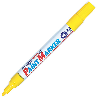 Image for ARTLINE 400 PAINT MARKER BULLET 2.3MM YELLOW from Mitronics Corporation