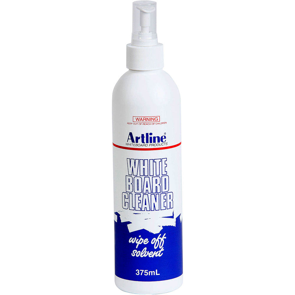 Image for ARTLINE WHITEBOARD CLEANER 375ML WHITE from BusinessWorld Computer & Stationery Warehouse