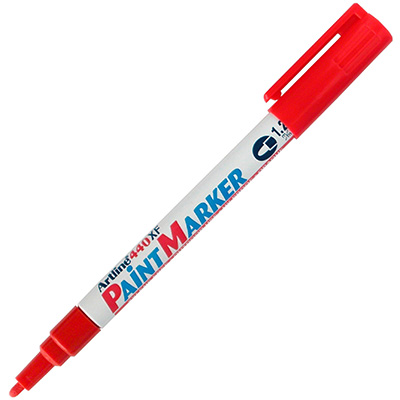 Image for ARTLINE 440 PAINT MARKER BULLET 1.2MM RED from Mitronics Corporation