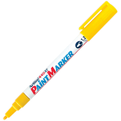 Image for ARTLINE 440 PAINT MARKER BULLET 1.2MM YELLOW from Memo Office and Art
