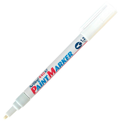 Image for ARTLINE 440 PAINT MARKER BULLET 1.2MM WHITE from Challenge Office Supplies