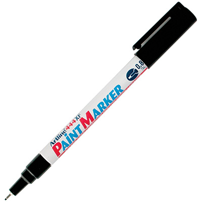 Image for ARTLINE 444 PAINT MARKER BULLET 0.8MM BLACK from That Office Place PICTON