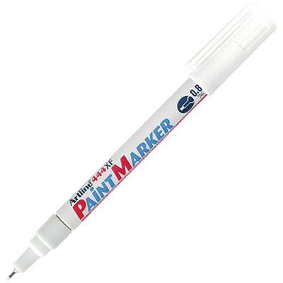 Image for ARTLINE 444 PAINT MARKER BULLET 0.8MM WHITE from That Office Place PICTON
