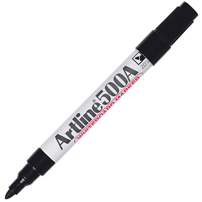 Image for ARTLINE 500A WHITEBOARD MARKER BULLET 2MM BLACK from Prime Office Supplies