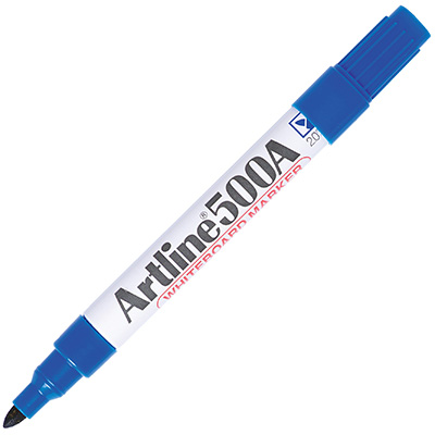 Image for ARTLINE 500A WHITEBOARD MARKER BULLET 2MM BLUE from Office Heaven