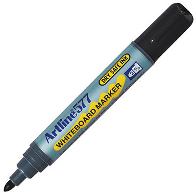 Image for ARTLINE 577 WHITEBOARD MARKER BULLET 3MM BLACK from ALLBIZ Office Supplies