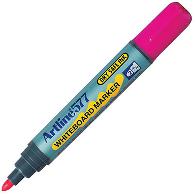 Image for ARTLINE 577 WHITEBOARD MARKER BULLET 3MM PINK from Challenge Office Supplies