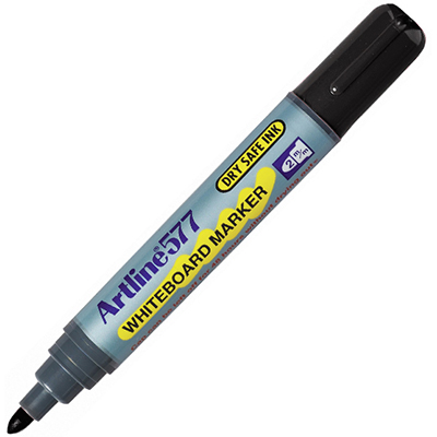 ARTLINE 577 WHITEBOARD MARKER BULLET 3MM ASSORTED WALLET 6 |  | 7007686i