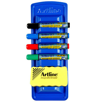 Image for ARTLINE 577 WHITEBOARD MARKER CADDY STARTER KIT from Office Heaven