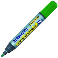 artline 579 whiteboard marker chisel 5mm green