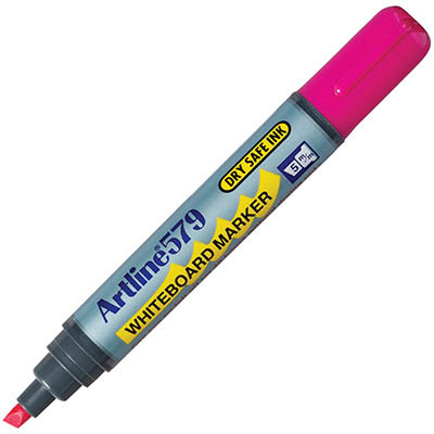 Image for ARTLINE 579 WHITEBOARD MARKER CHISEL 5MM PINK from Challenge Office Supplies
