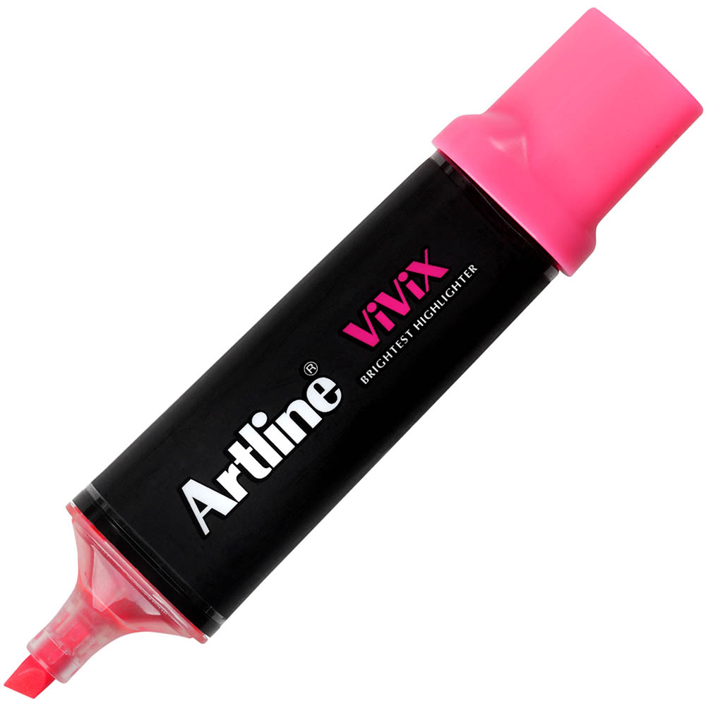 Image for ARTLINE VIVIX HIGHLIGHTER CHISEL PINK from That Office Place PICTON