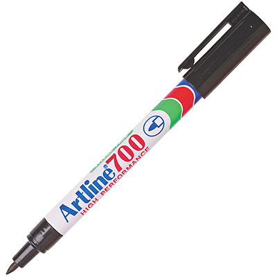 Image for ARTLINE 700 PERMANENT MARKER BULLET 0.7MM BLACK from That Office Place PICTON