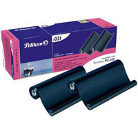 pelikan compatible brother pc302 fax film refill black twin pack