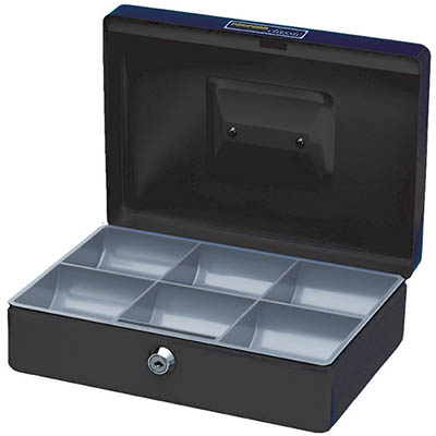 Image for ESSELTE CLASSIC CASH BOX 250 X 180 X 80MM SIZE 10 BLACK from York Stationers