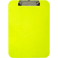 marbig clipboard pp a4 transparent green