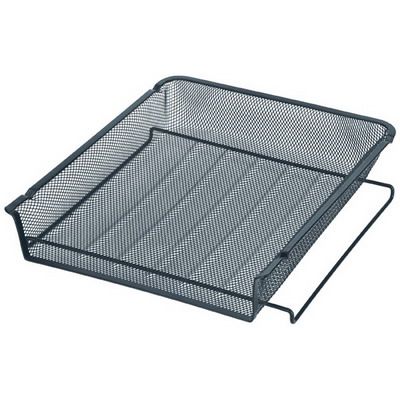 Image for ESSELTE METAL MESH DOCUMENT TRAY PORTRAIT A4 BLACK from Prime Office Supplies