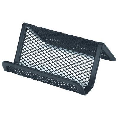 Image for ESSELTE METAL MESH BUSINESS CARD HOLDER BLACK from Prime Office Supplies
