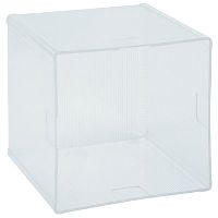 esselte shelf modular system 152mm cube clear