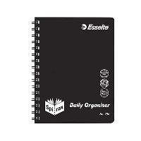 spirax 700 range organiser notebook 6mm ruled wiro bound a5 96 page