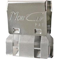 carl mori clip medium silver pack 18