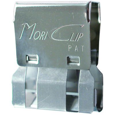 Image for CARL MORI CLIP LARGE SILVER BOX 12 from Mitronics Corporation