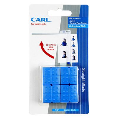Image for CARL R01 ROTARY TRIMMER BLADE STRAIGHT PACK 4 from Memo Office and Art