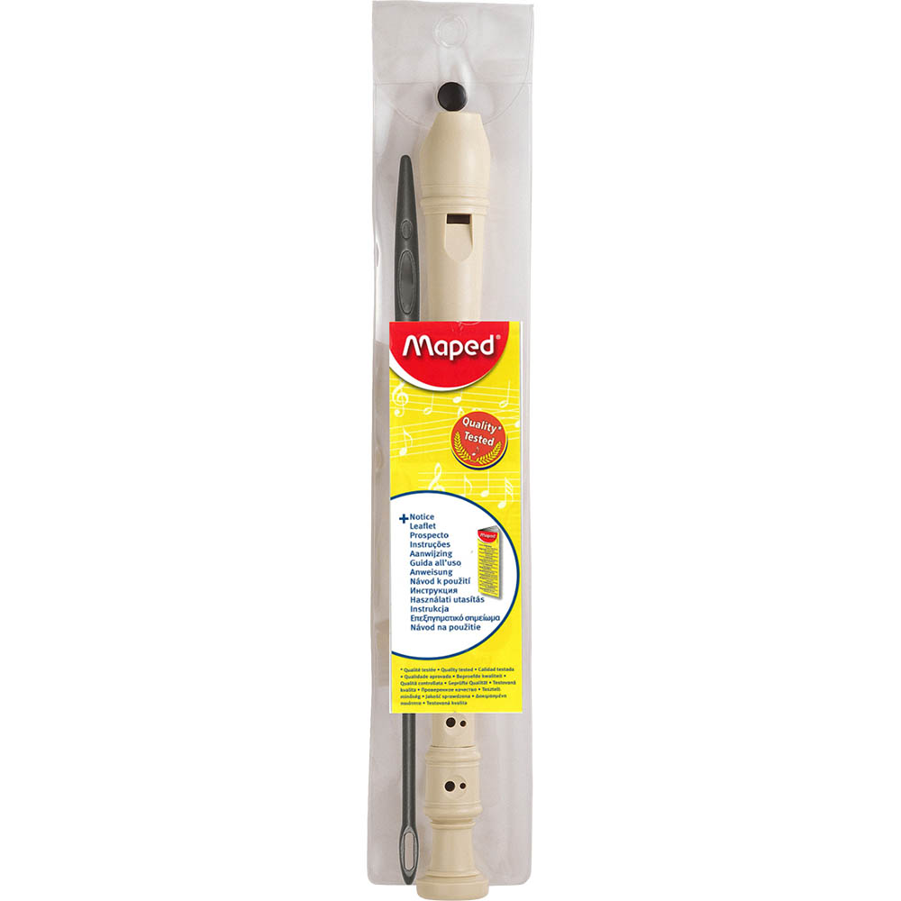 Image for MAPED BAROQUE RECORDER BEIGE from Office Heaven