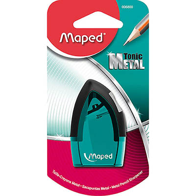 Image for MAPED TONIC PENCIL SHARPENER 1-HOLE METAL from York Stationers
