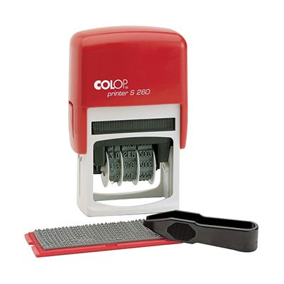 Image for COLOP P30/1 PRINTER DO-IT-YOURSELF SELF-INKING STAMP SET 3.5MM BLACK from Office Express