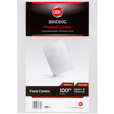 Image for GBC IBICO BINDING COVER 300 MICRON A4 FROSTED PACK 100 from BusinessWorld Computer & Stationery Warehouse