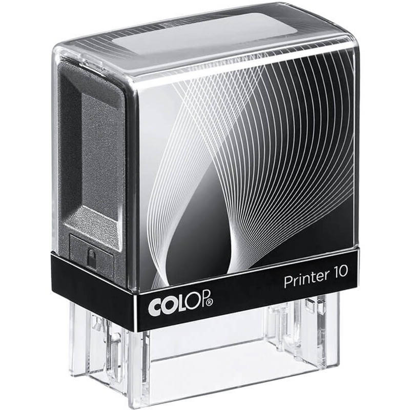 COLOP P10 CUSTOM MADE PRINTER SELF-INKING STAMP 27 X 10MM |  | 7011296