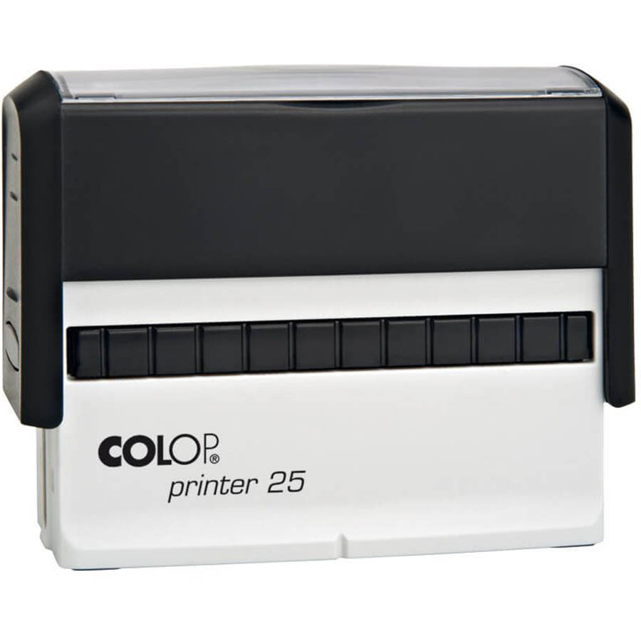 Image for COLOP P25 CUSTOM MADE PRINTER SELF-INKING STAMP 75 X 15MM from Mitronics Corporation